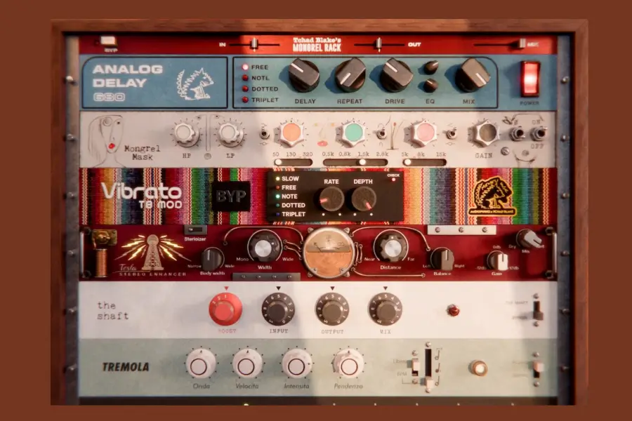 意效果器机架通道条-Audiopunks Mongrel Rack-Win 1.0.3