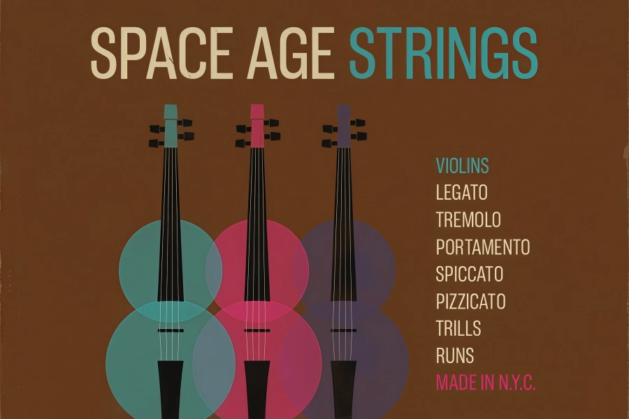 太空时代复古录音室弦乐-Authentic Soundware Space Age Strings KONTAKT