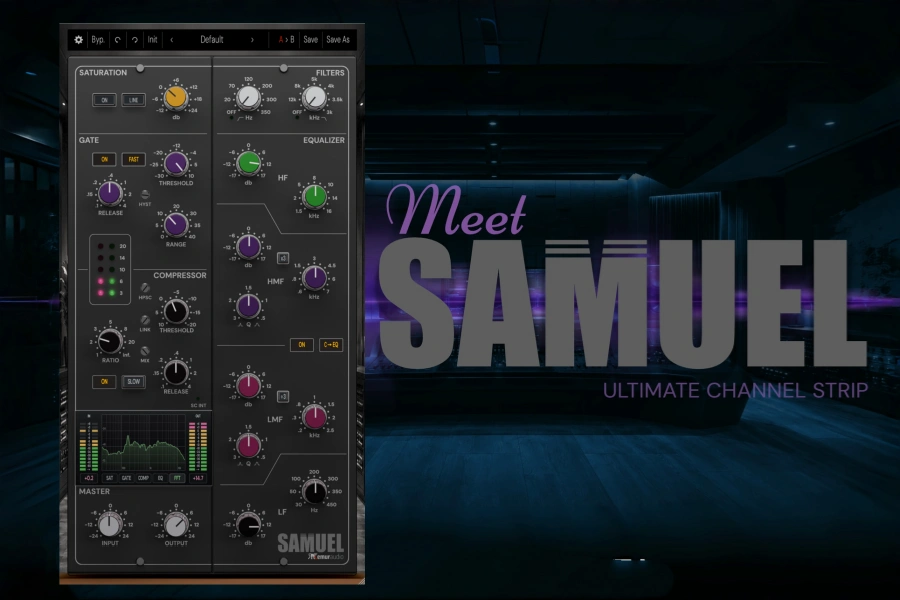 模拟通道条插件-Lemur Audio SAMUEL-Win 1.0.21
