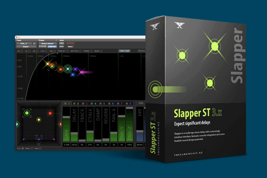 多抽头延迟效果器-The Cargo Cult Slapper Bundle-Mac 3.0.19